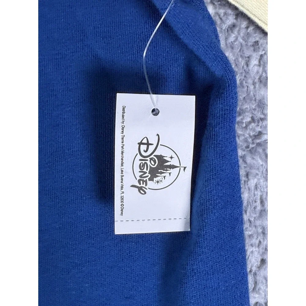 NWT Disney Parks Men's Monsters University Varsity Jacket Blue Size Large READ